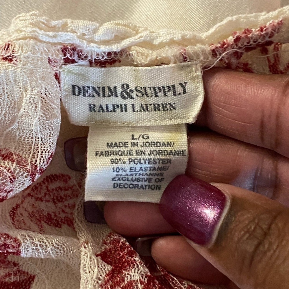 Denim & Supply floral print top - Picture 5 of 6